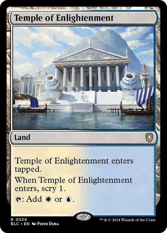 Image for Temple of Enlightenment (339) (Commander: Bloomburrow) - Magic: The Gathering