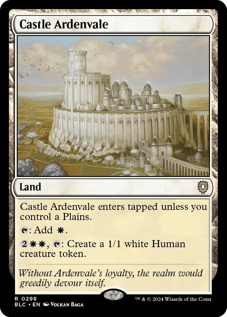 Image for Castle Ardenvale (298) (Commander: Bloomburrow) - Magic: The Gathering