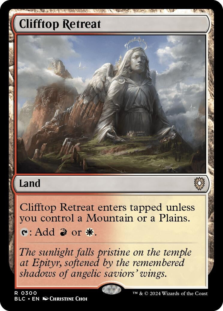 Image for Clifftop Retreat (300) (Commander: Bloomburrow) - Magic: The Gathering