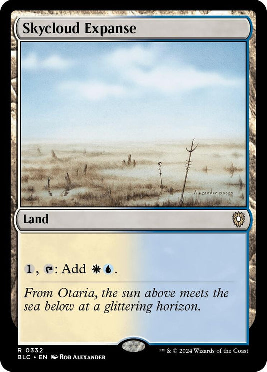 Image for Skycloud Expanse (332) (Commander: Bloomburrow) - Magic: The Gathering