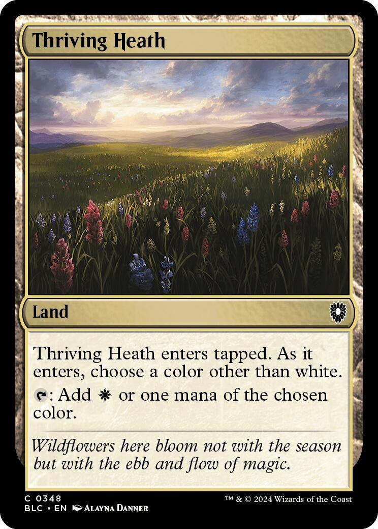 Image for Thriving Heath (348) (Commander: Bloomburrow) - Magic: The Gathering
