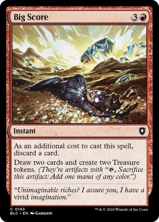 Image for Big Score (193) (Commander: Bloomburrow) - Magic: The Gathering