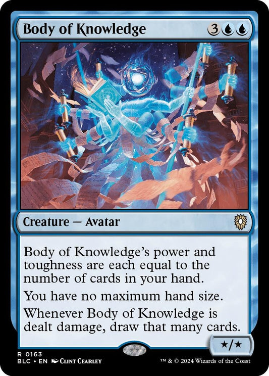 Image for Body of Knowledge (163) (Commander: Bloomburrow) - Magic: The Gathering