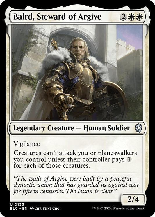 Image for Baird, Steward of Argive (135) (Commander: Bloomburrow) - Magic: The Gathering