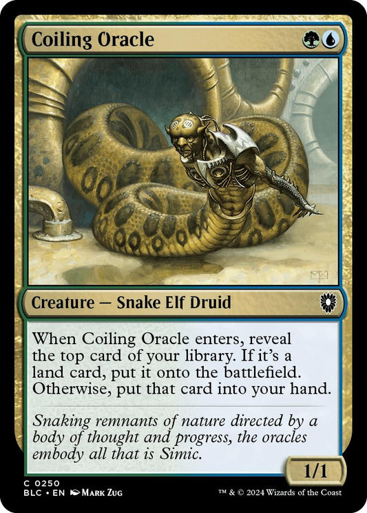 Image for Coiling Oracle (250) (Commander: Bloomburrow) - Magic: The Gathering