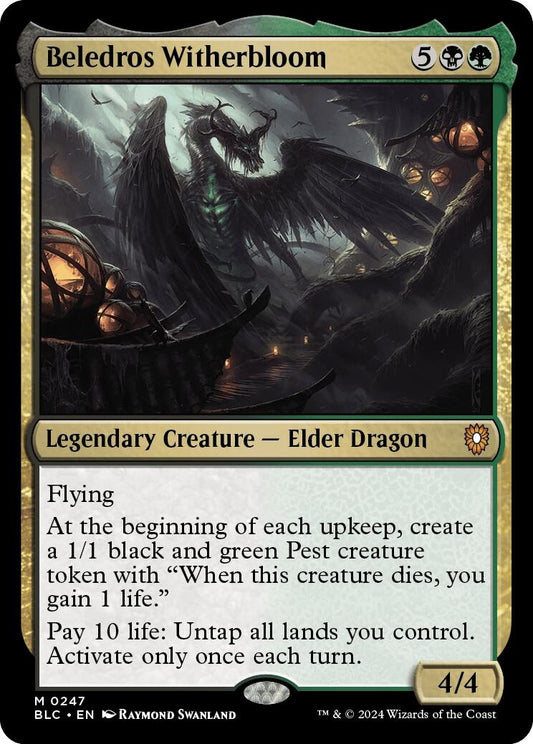 Image for Beledros Witherbloom (247) (Commander: Bloomburrow) - Magic: The Gathering