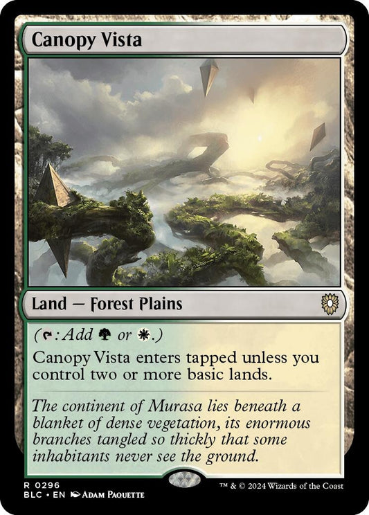 Image for Canopy Vista (296) (Commander: Bloomburrow) - Magic: The Gathering