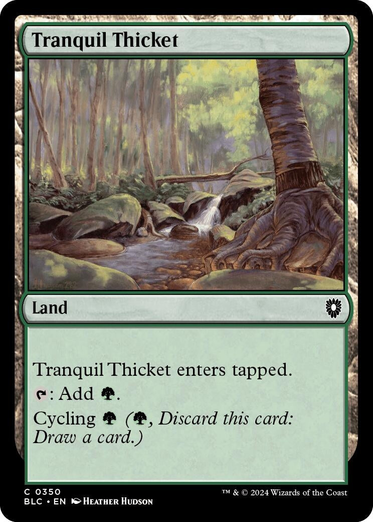 Image for Tranquil Thicket (350) (Commander: Bloomburrow) - Magic: The Gathering