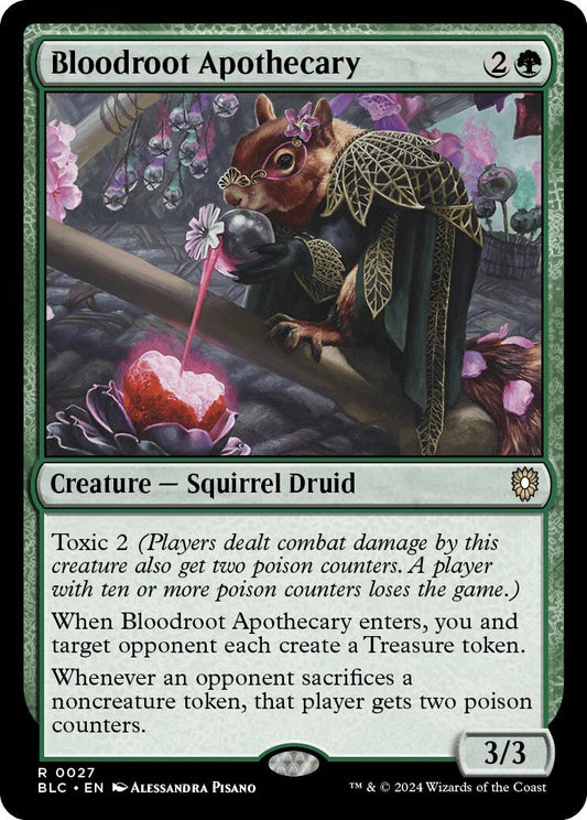 Image for Bloodroot Apothecary (27) (Commander: Bloomburrow) - Magic: The Gathering