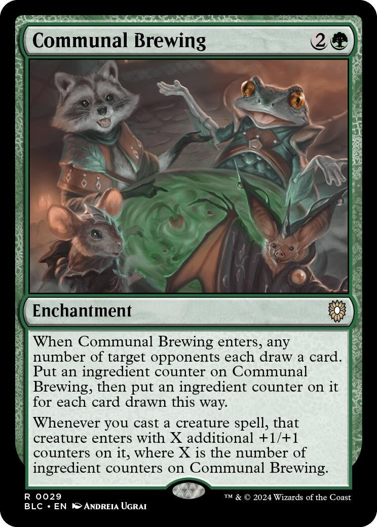 Image for Communal Brewing (29) (Commander: Bloomburrow) - Magic: The Gathering