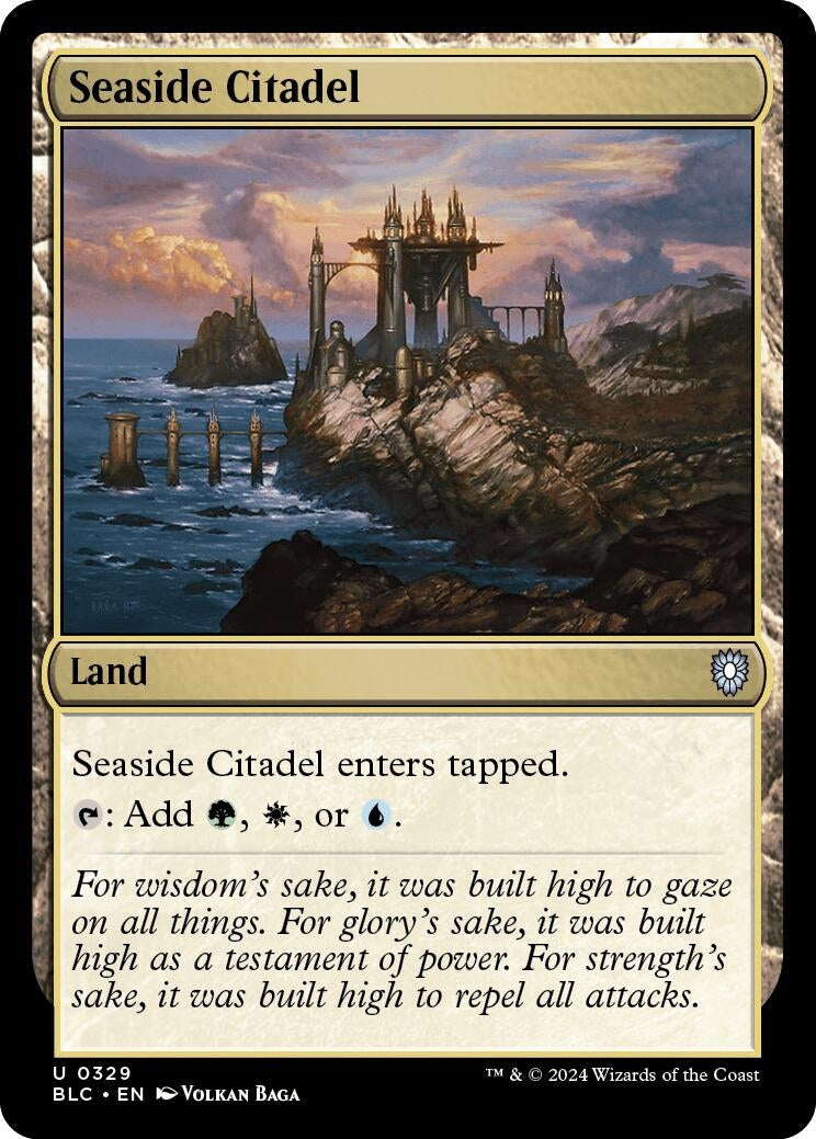Image for Seaside Citadel (329) (Commander: Bloomburrow) - Magic: The Gathering