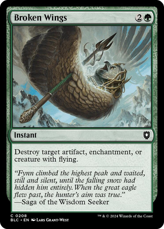 Image for Broken Wings (208) (Commander: Bloomburrow) - Magic: The Gathering