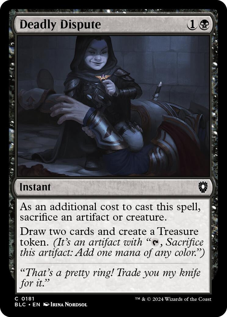Image for Deadly Dispute (181) (Commander: Bloomburrow) - Magic: The Gathering