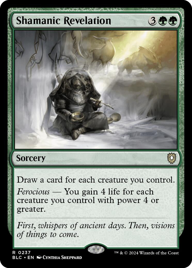 Image for Shamanic Revelation (237) (Commander: Bloomburrow) - Magic: The Gathering