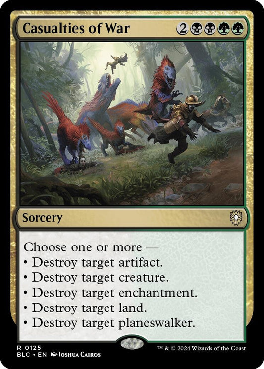 Image for Casualties of War (125) (Commander: Bloomburrow) - Magic: The Gathering