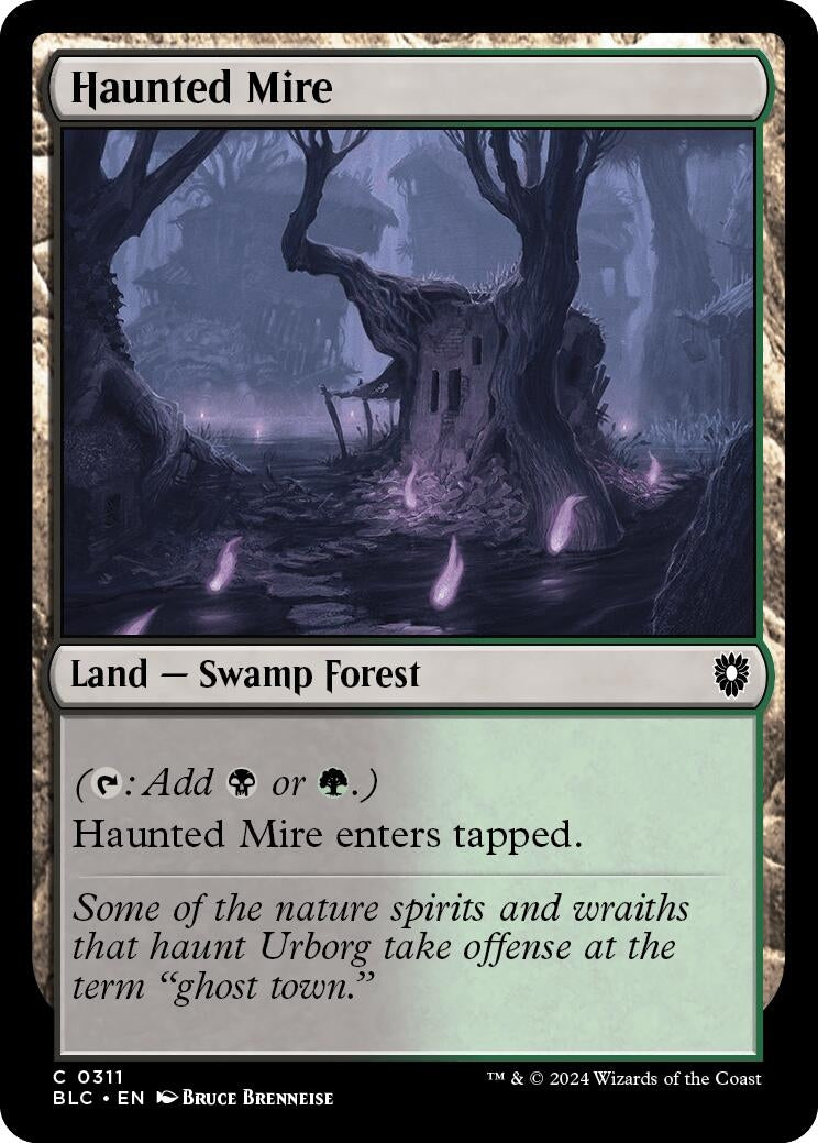 Image for Haunted Mire (311) (Commander: Bloomburrow) - Magic: The Gathering