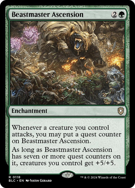 Image for Beastmaster Ascension (118) (Commander: Bloomburrow) - Magic: The Gathering