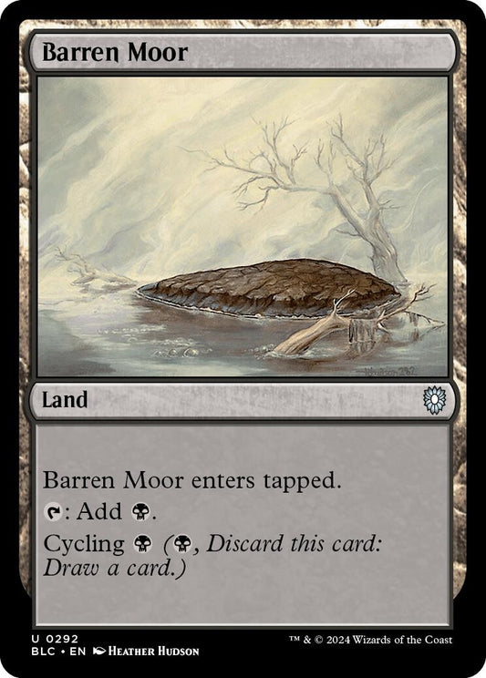 Image for Barren Moor (292) (Commander: Bloomburrow) - Magic: The Gathering