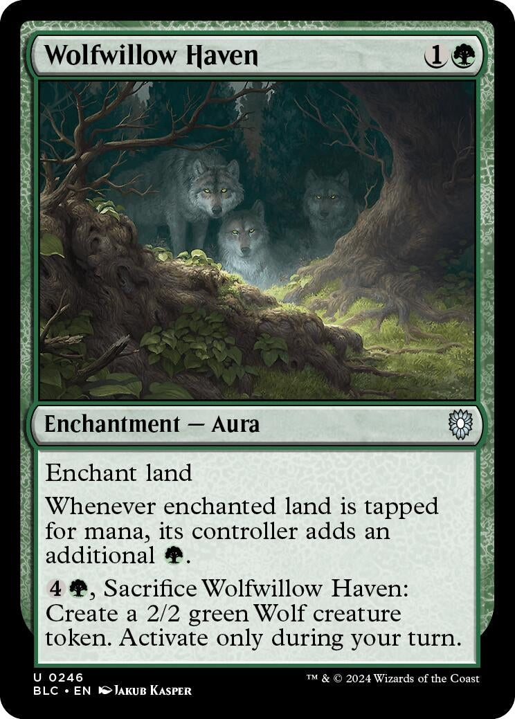 Image for Wolfwillow Haven (246) (Commander: Bloomburrow) - Magic: The Gathering