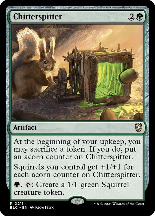 Image for Chitterspitter (211) (Commander: Bloomburrow) - Magic: The Gathering
