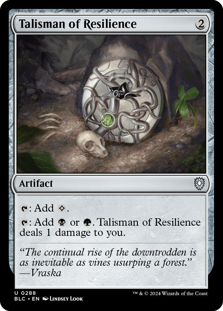 Image for Talisman of Resilience (288) (Commander: Bloomburrow) - Magic: The Gathering