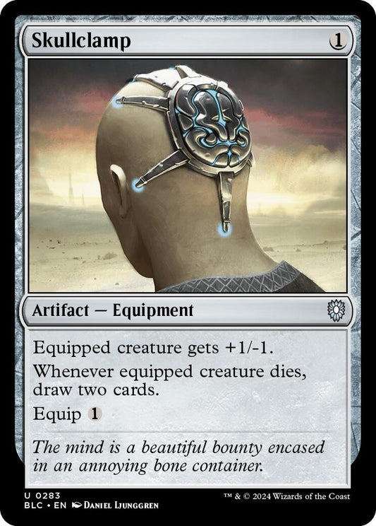 Image for Skullclamp (283) (Commander: Bloomburrow) - Magic: The Gathering
