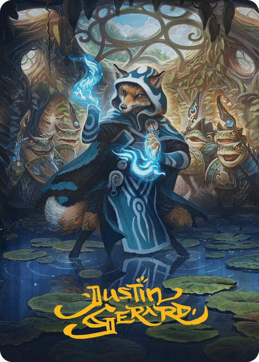 Image for Jace, the Mind Sculptor Art Card (Gold-Stamped Signature) (49) (Art Series: Bloomburrow) - Magic: The Gathering