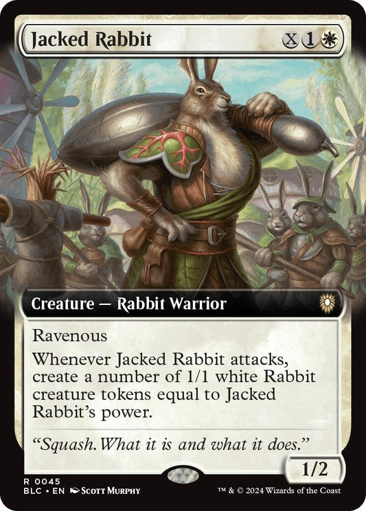 Image for Jacked Rabbit (Extended Art) (45) (Commander: Bloomburrow) - Magic: The Gathering