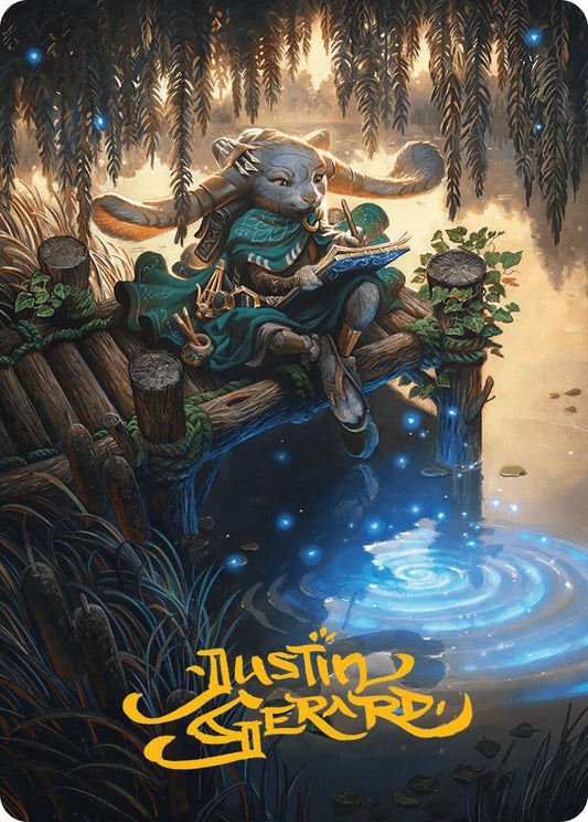 Image for Tamiyo, Field Researcher Art Card (Gold-Stamped Signature) (54) (Art Series: Bloomburrow) - Magic: The Gathering