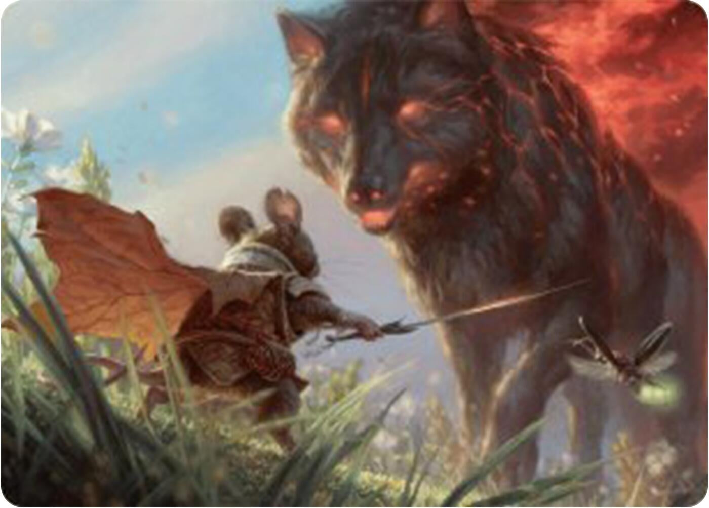 Image for Repel Calamity Art Card (2) (Art Series: Bloomburrow) - Magic: The Gathering