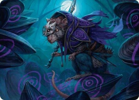 Image for Nightwhorl Hermit Art Card (10) (Art Series: Bloomburrow) - Magic: The Gathering