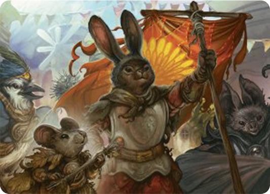 Image for Valley Questcaller 2 Art Card (37) (Art Series: Bloomburrow) - Magic: The Gathering