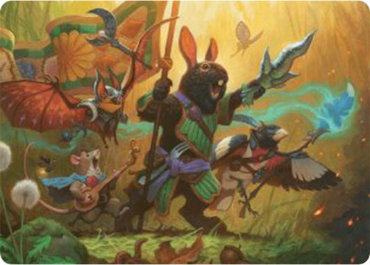 Image for Valley Questcaller Art Card (4) (Art Series: Bloomburrow) - Magic: The Gathering