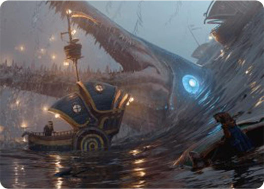 Image for Eluge, the Shoreless Sea Art Card (6) (Art Series: Bloomburrow) - Magic: The Gathering