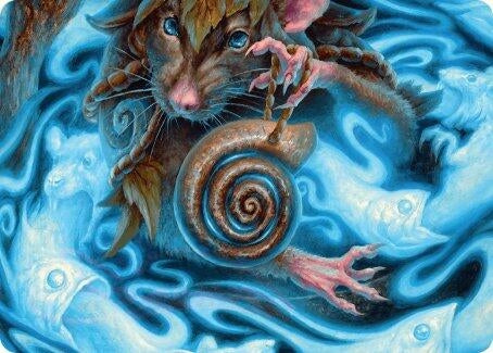 Image for Mind Spiral Art Card (8) (Art Series: Bloomburrow) - Magic: The Gathering