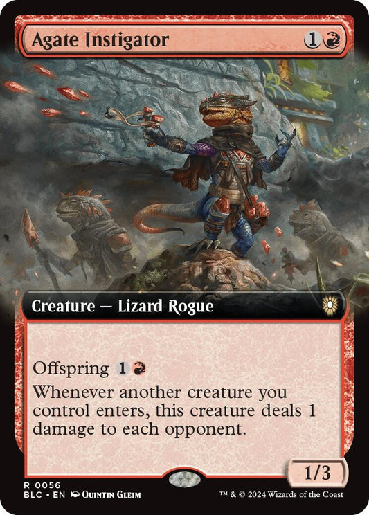 Image for Agate Instigator (Extended Art) (56) (Commander: Bloomburrow) - Magic: The Gathering