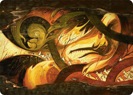 Image for Season of Loss Art Card (17) (Art Series: Bloomburrow) - Magic: The Gathering