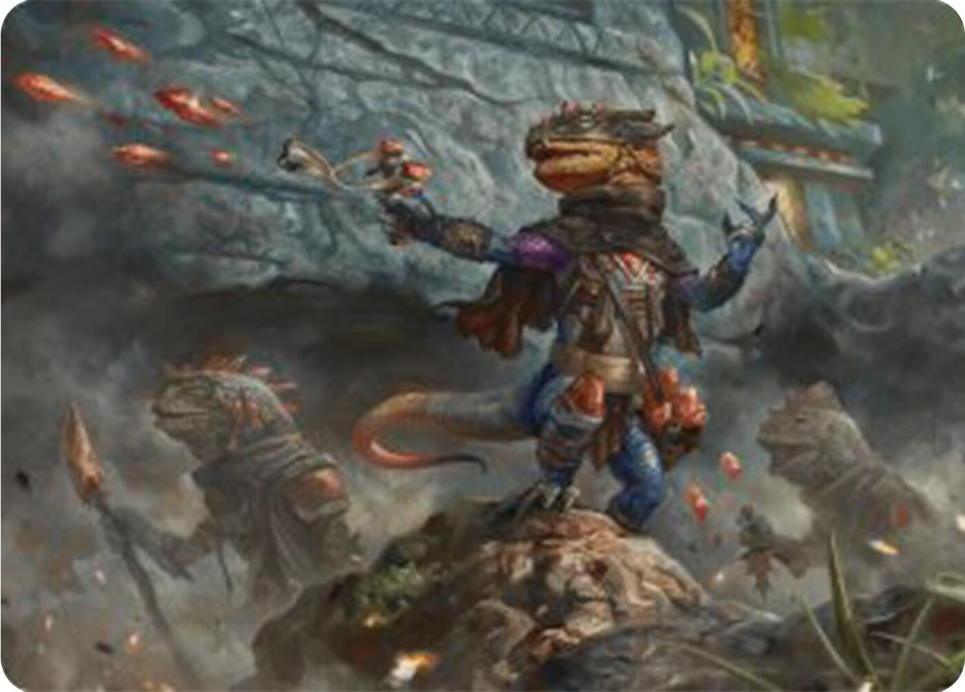 Image for Agate Instigator Art Card (33) (Art Series: Bloomburrow) - Magic: The Gathering