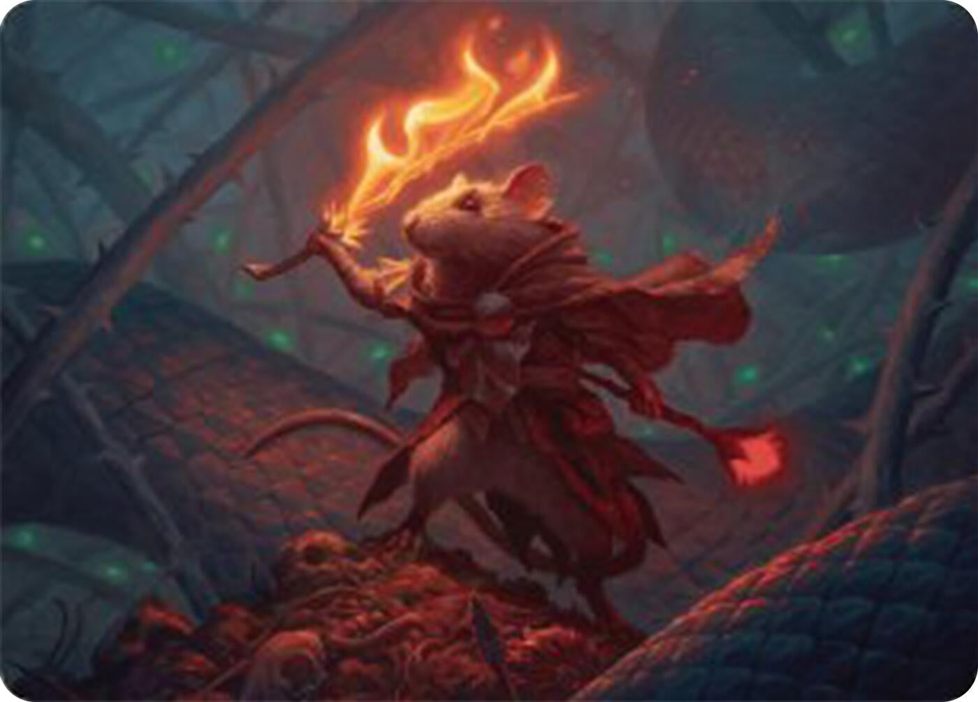 Image for Emberheart Challenger Art Card (19) (Art Series: Bloomburrow) - Magic: The Gathering