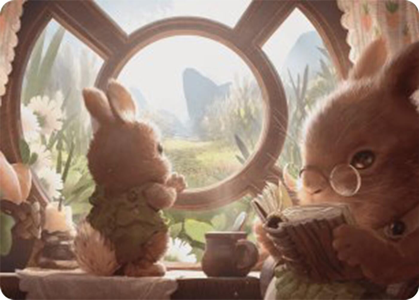 Image for Farseek Art Card (35) (Art Series: Bloomburrow) - Magic: The Gathering