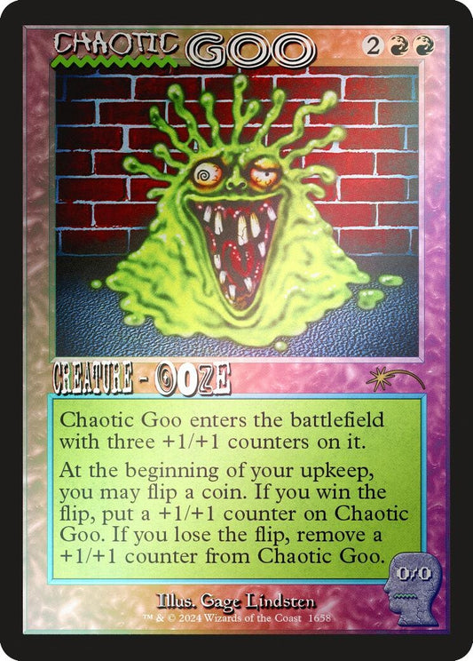 Image for Chaotic Goo (Rainbow Foil) (1658) (Secret Lair Drop Series) - Magic: The Gathering