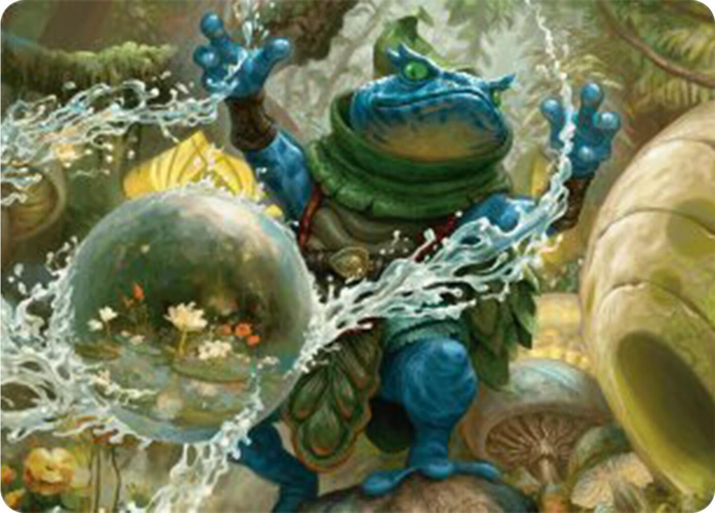 Image for Pond Prophet Art Card (29) (Art Series: Bloomburrow) - Magic: The Gathering