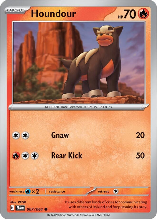 Image for Houndour (007/064) (SV: Shrouded Fable) - Pokemon