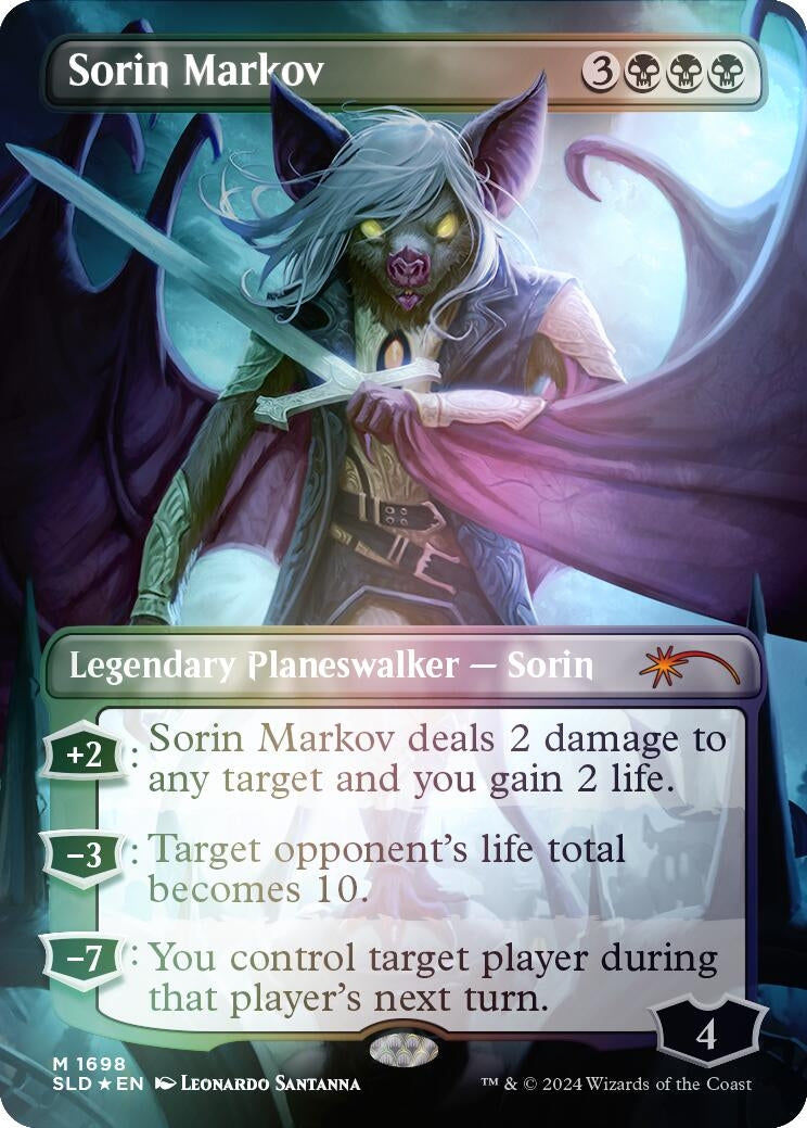 Image for Sorin Markov (Rainbow Foil) (1698) (Secret Lair Drop Series) - Magic: The Gathering