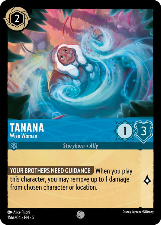 Image for Tanana - Wise Woman (156/204) (Shimmering Skies) - Disney Lorcana