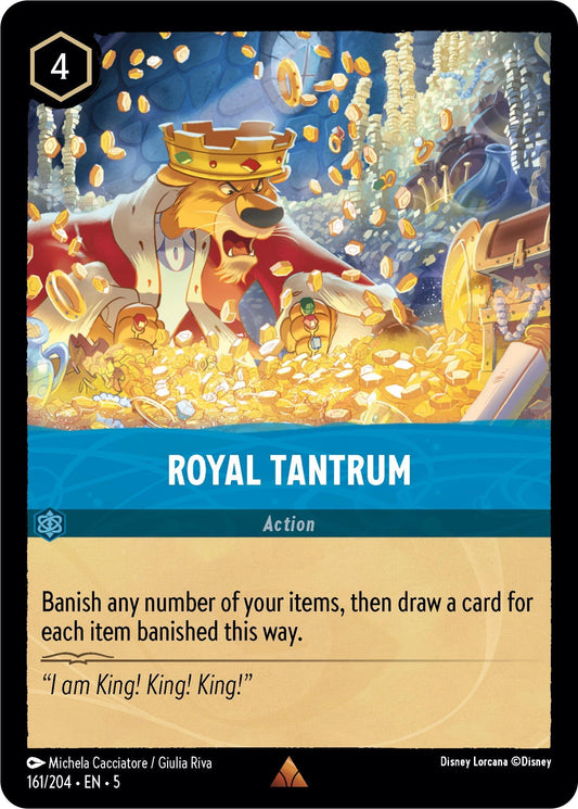 Image for Royal Tantrum (161/204) (Shimmering Skies) - Disney Lorcana