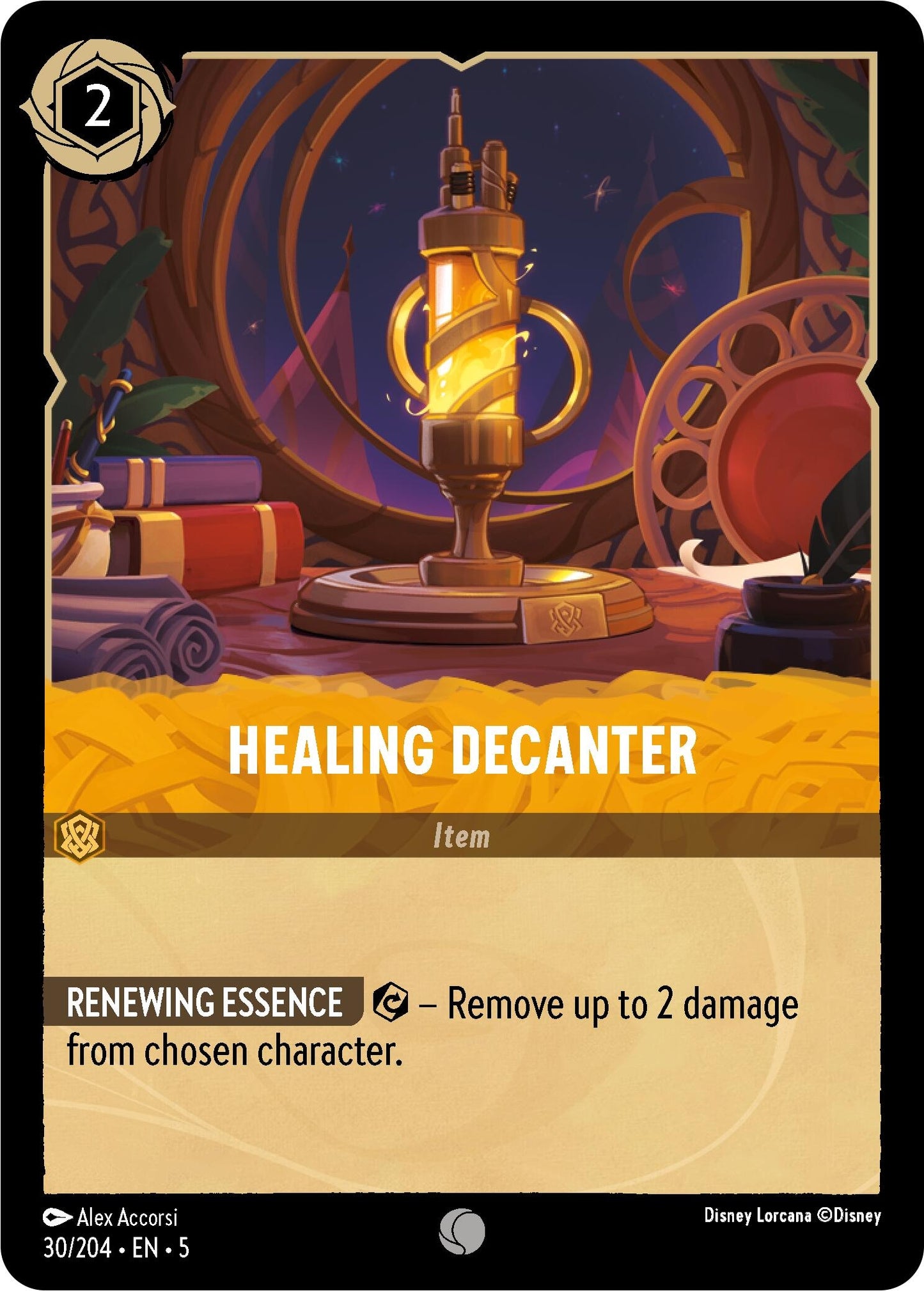 Image for Healing Decanter (30/204) (Shimmering Skies) - Disney Lorcana