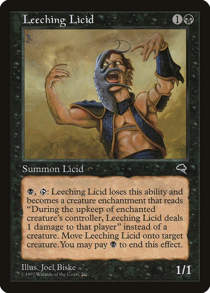 Image for Leeching Licid (141) (Tempest) - Magic: The Gathering