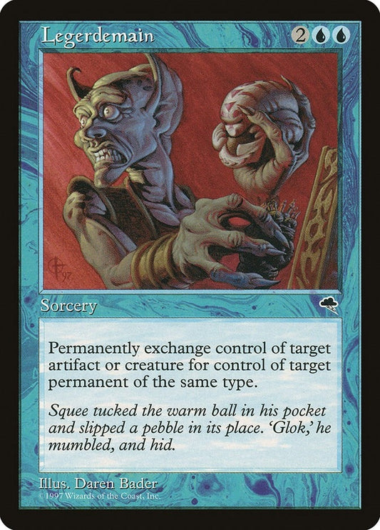 Image for Legerdemain (72) (Tempest) - Magic: The Gathering