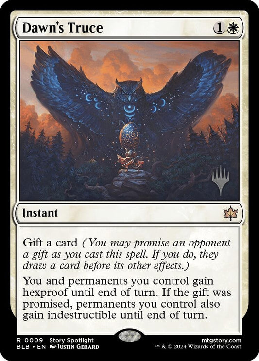 Image for Dawn's Truce (9) (Promo Pack: Bloomburrow) - Magic: The Gathering